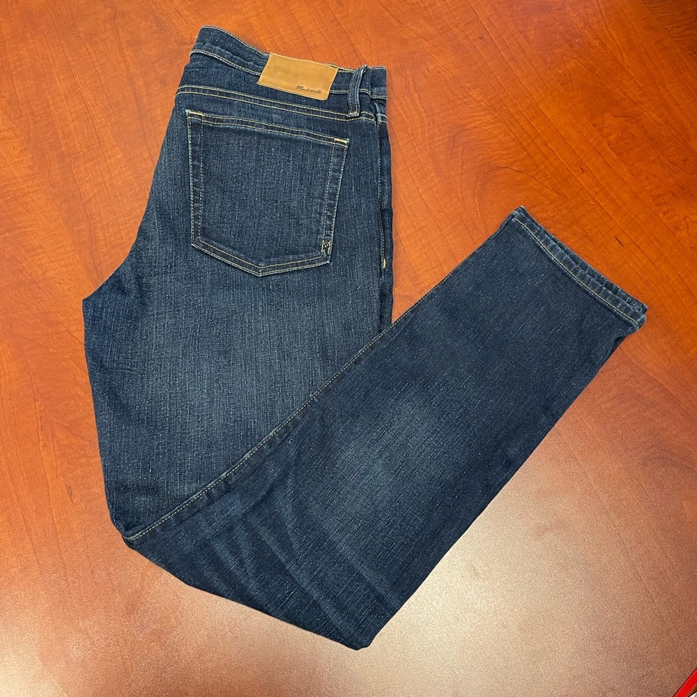 Madewell Skinny Jeans in Heney Wash - 33x30